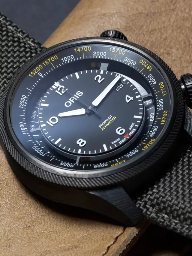 Oris Propilot Altímetro En el Estudio