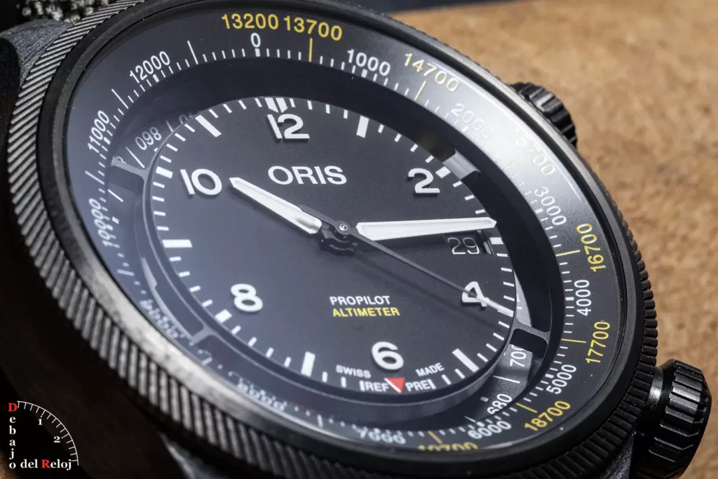 Oris Propilot Altímetro En el Estudio 4