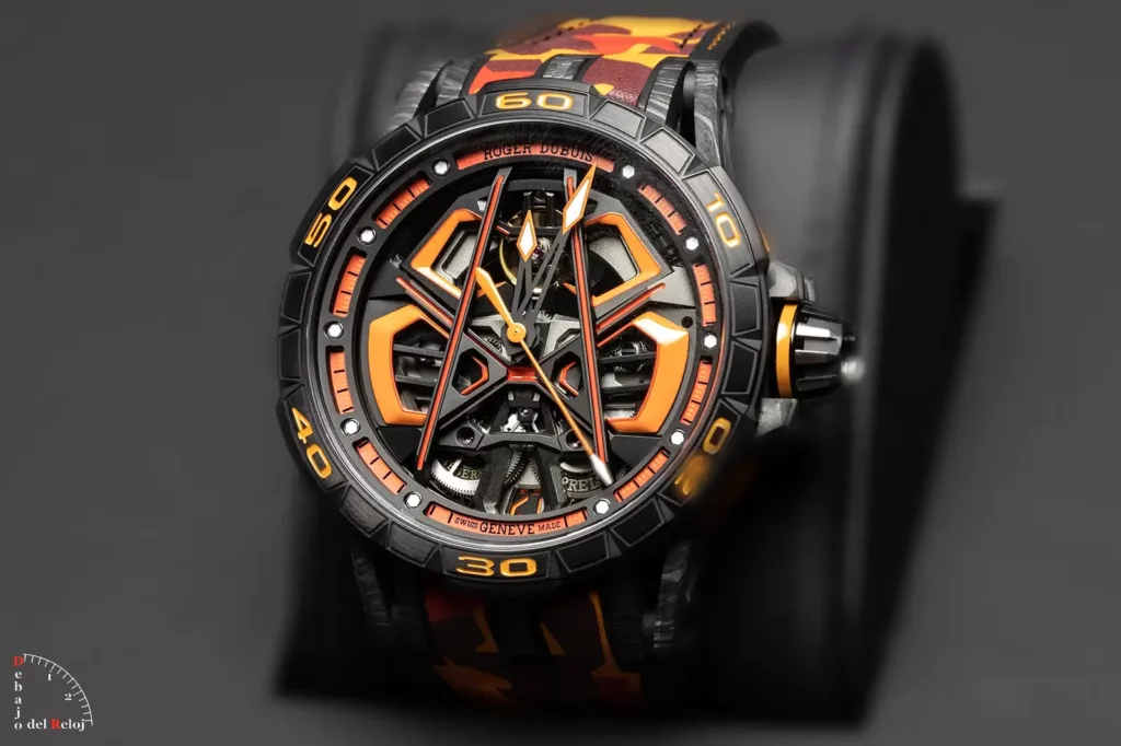 Roger Dubuis Excalibur Spider Huracán Sterrato en el Estudio 2