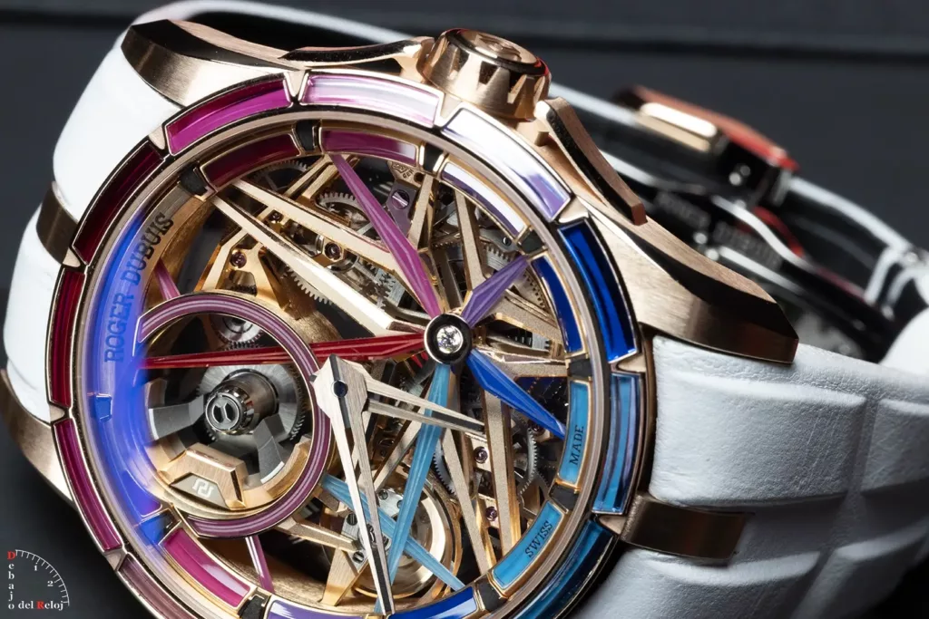 Roger Dubuis Excalibur Blacklight Spin-Stone en el Estudio 4