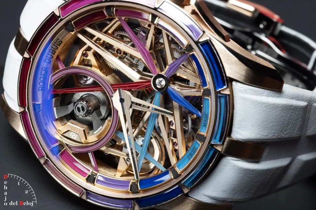 Roger Dubuis Excalibur Blacklight Spin-Stone en el Estudio 5