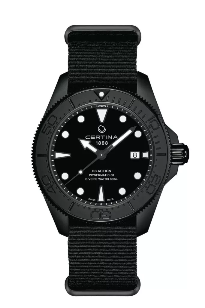Certina DS Action Diver 43 MM Negro 5