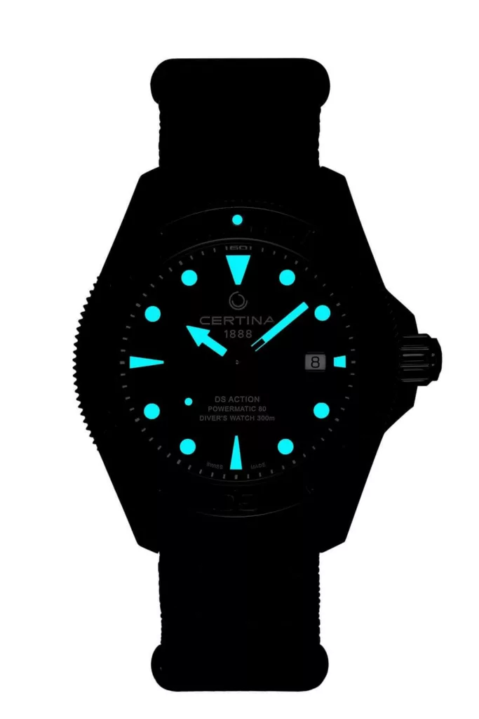 Certina DS Action Diver 43 MM Negro 6