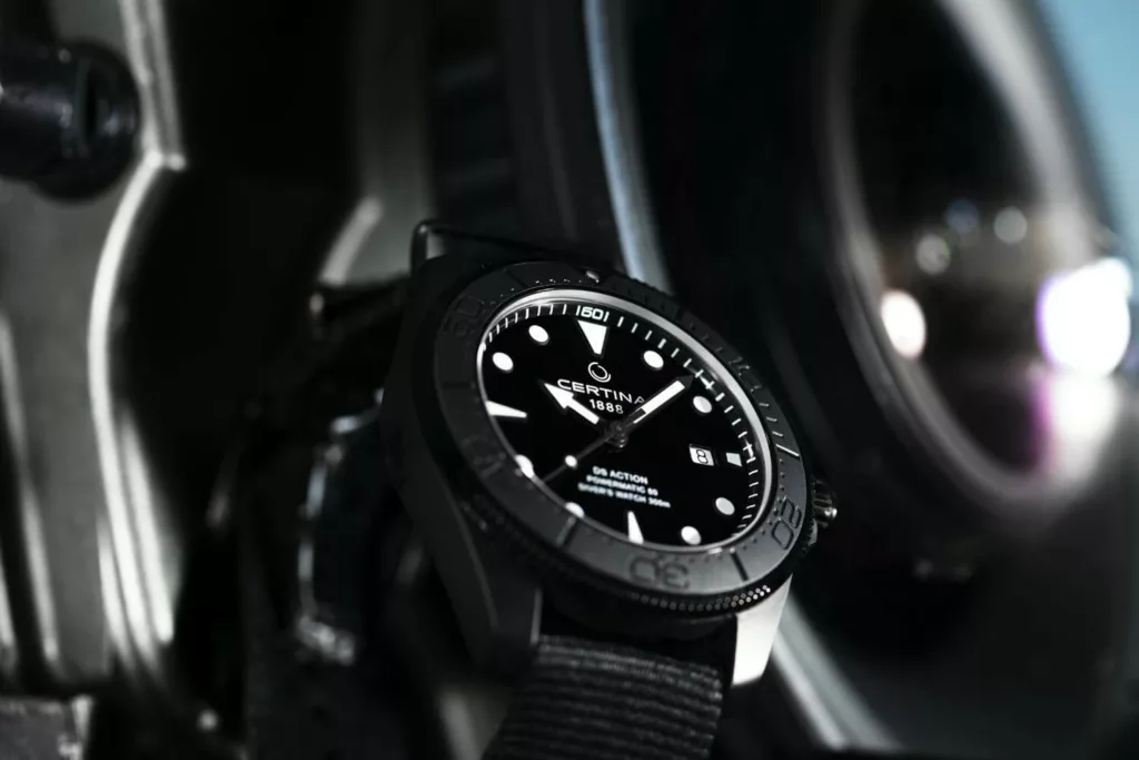 Certina DS Action Diver 43 MM Negro 3