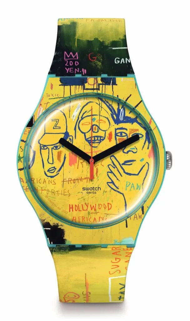 Swatch x Jean-Michel Basquiat 4