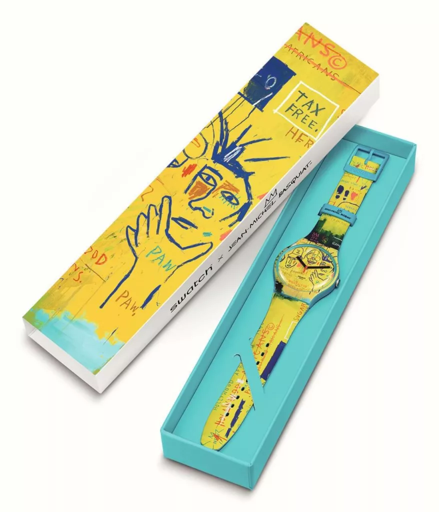 Swatch x Jean-Michel Basquiat 3