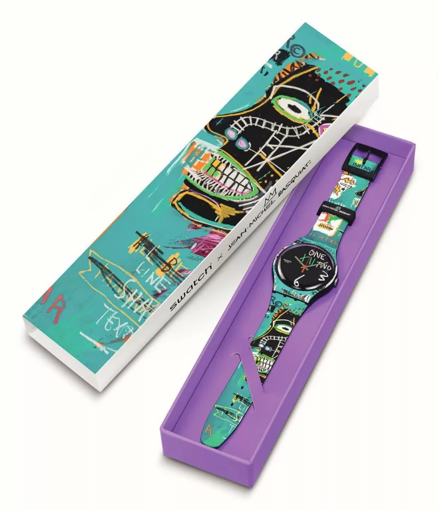 Swatch x Jean-Michel Basquiat 1
