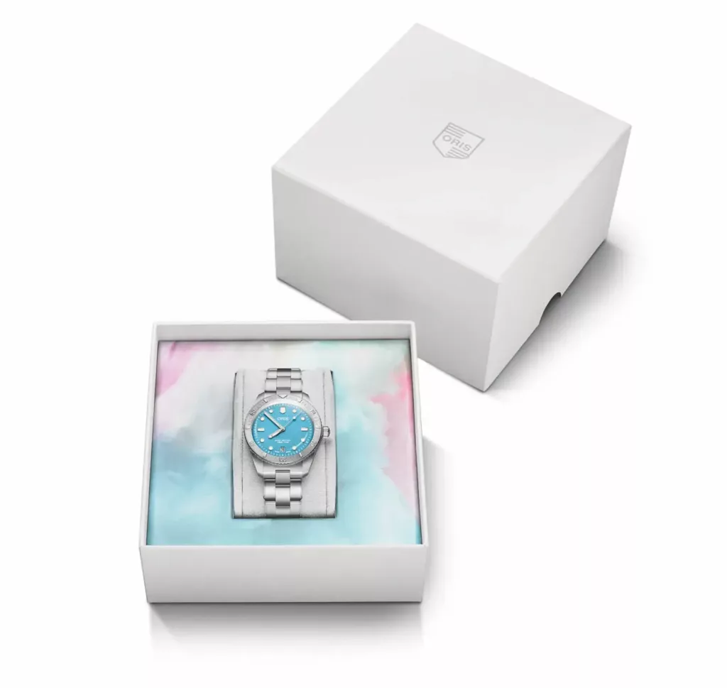Oris Divers Sixty-Five Cotton Candy 8