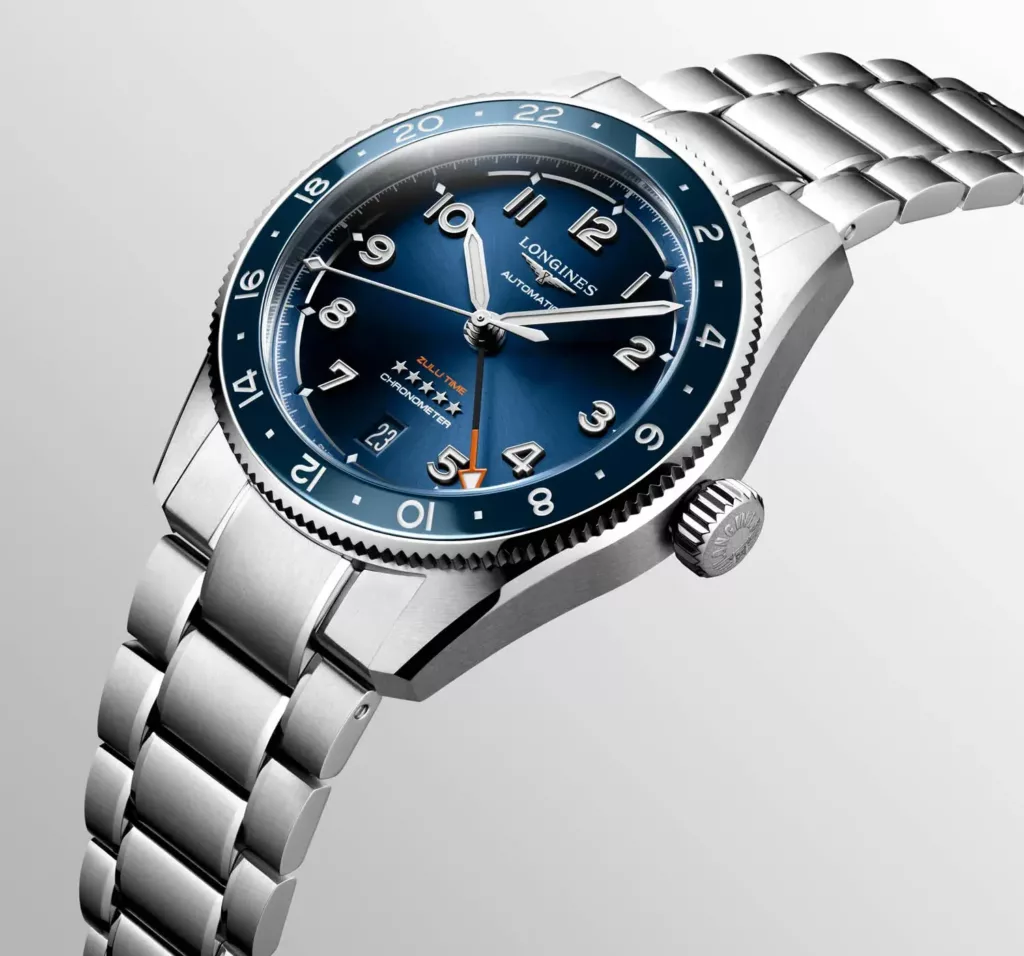 Longines Spirit Zulu Time 39 mm 6