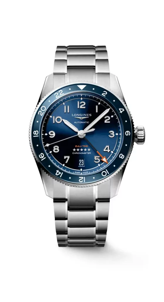 Longines Spirit Zulu Time 39 mm 2