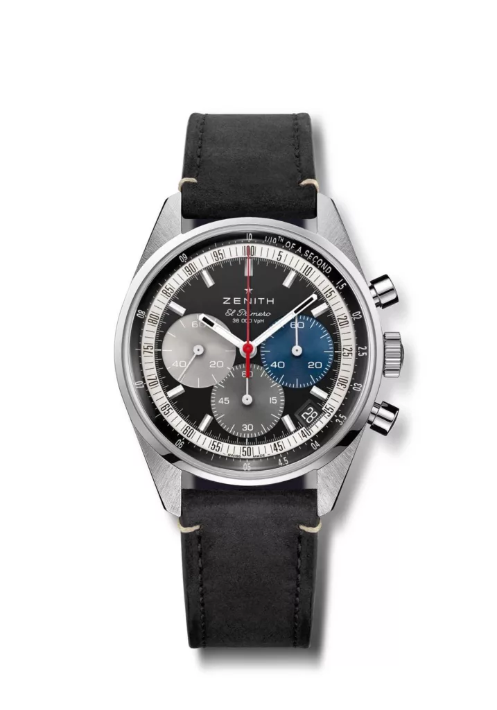 Zenith Chronomaster Original Esfera Negra 10