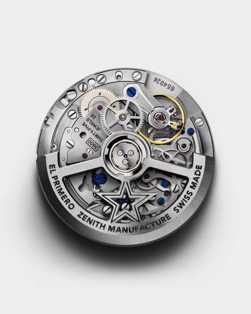 Zenith Chronomaster Original Esfera Negra 5