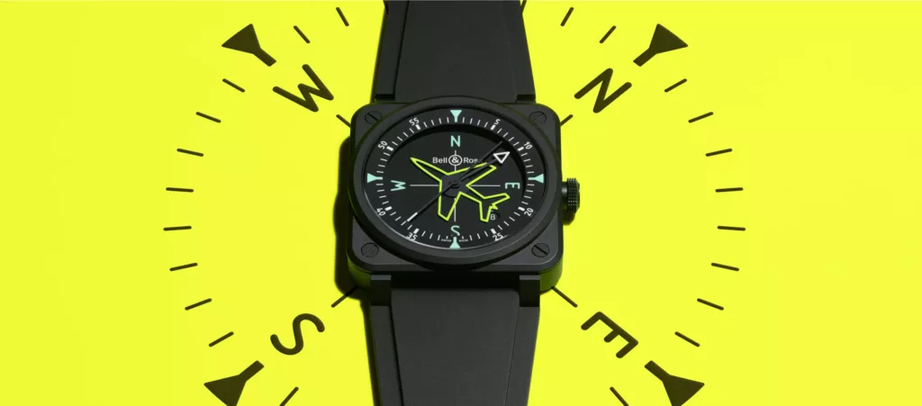 Bell & Ross BR 03 Gyrocompass muñeca 33