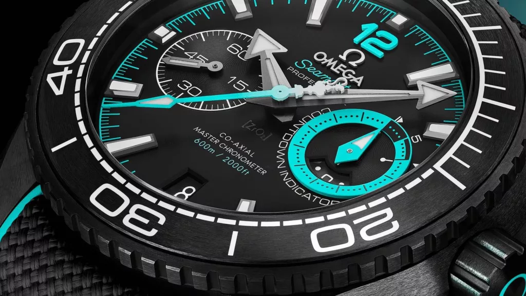Omega  Seamaster Planet Ocean Deep Black ETNZ 5