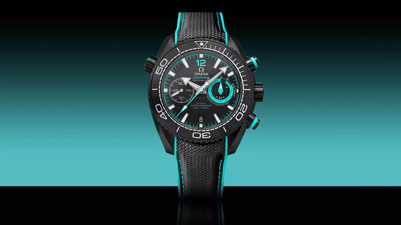 Omega  Seamaster Planet Ocean Deep Black ETNZ 1