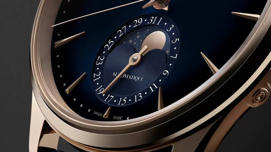 Jaeger-LeCoultre Master Ultra Thin Moon Azul 7