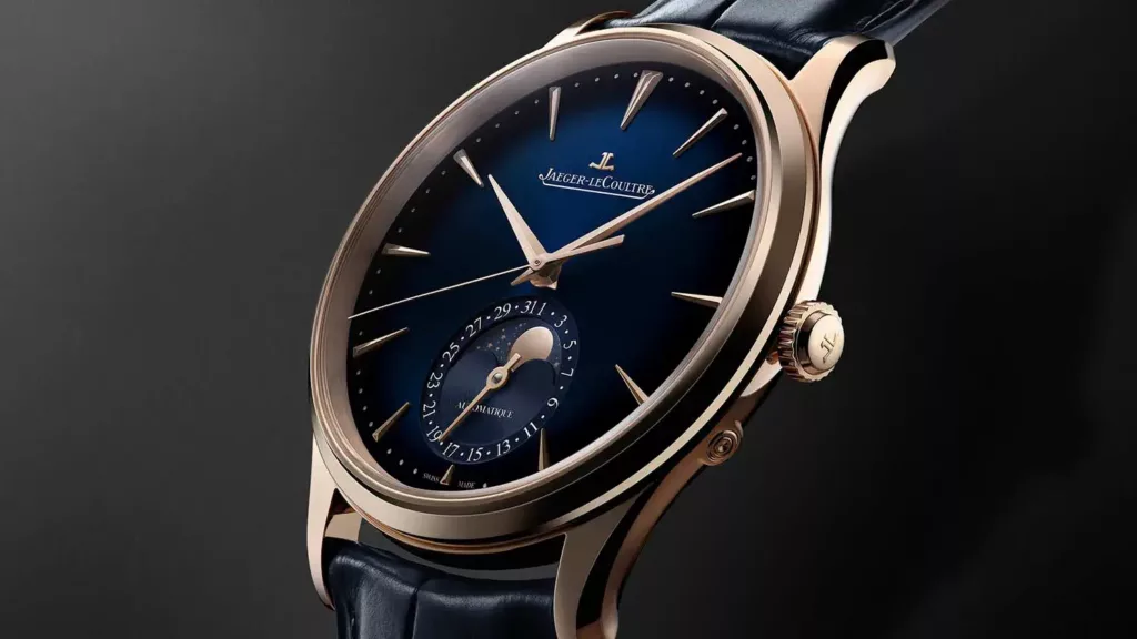 Jaeger-LeCoultre Master Ultra Thin Moon Azul 5