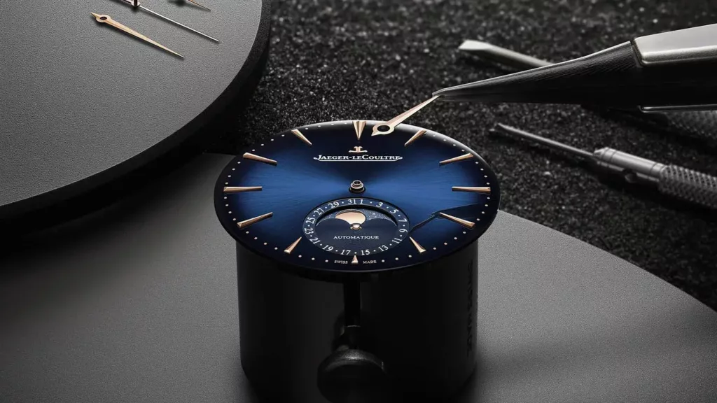 Jaeger-LeCoultre Master Ultra Thin Moon Azul 6