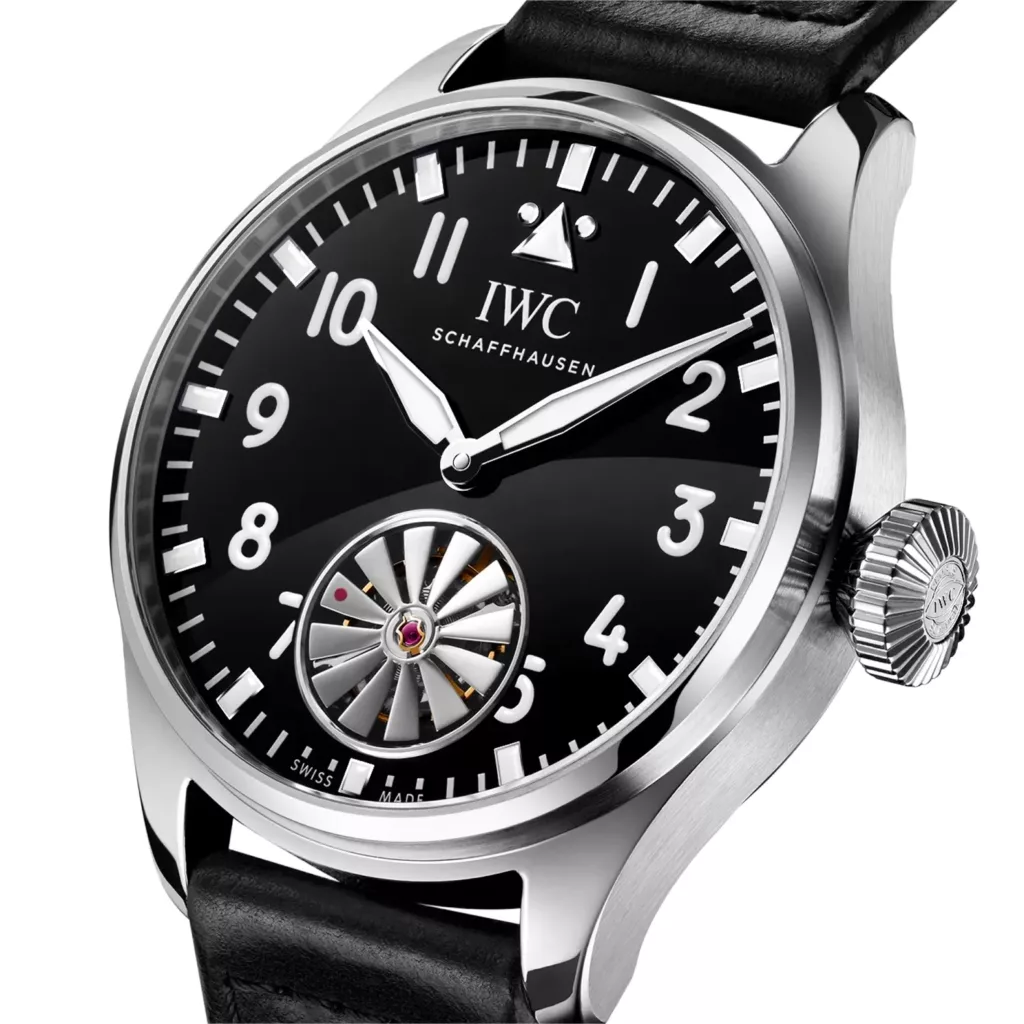 IWC Gran Reloj Aviador 43 Tourbillon Markus Bühler deta
