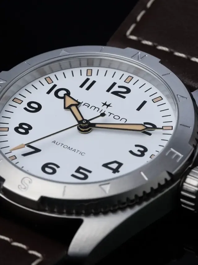 Hamilton Khaki Field Expedition En el Estudio