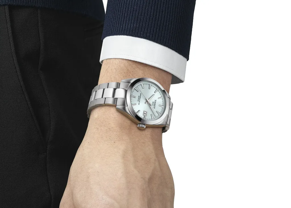  Tissot Gentleman Ice Blue 