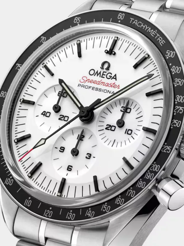 Omega Speedmaster Moonwatch Dial Blanco