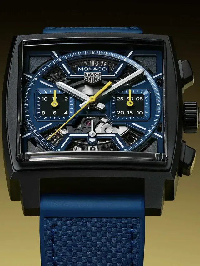 TAG Heuer Monaco Chronograph Azul Oscuro