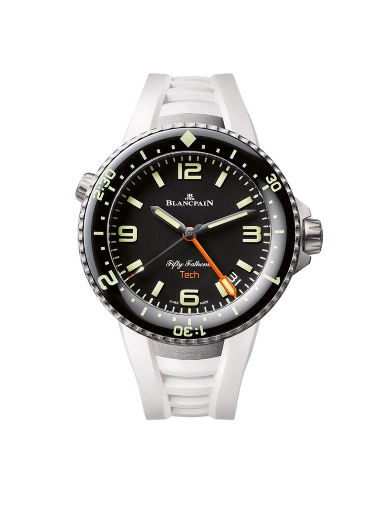 Blancpain Fifty Fathoms Tech correa blanca