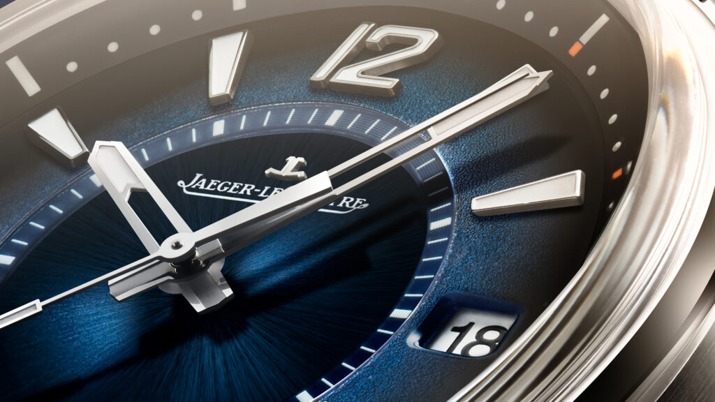 Jaeger-LeCoultre Polaris Date 40 mm detalle - debajo del reloj