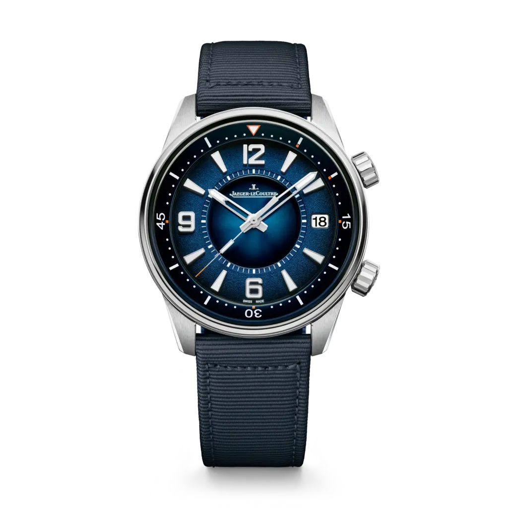 Jaeger-LeCoultre Polaris Date 40 mm frontal - debajo del reloj