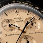 Formulario de inscripción oficial para el reloj MoonSwatch Mission to the Moon 1969 de oro
