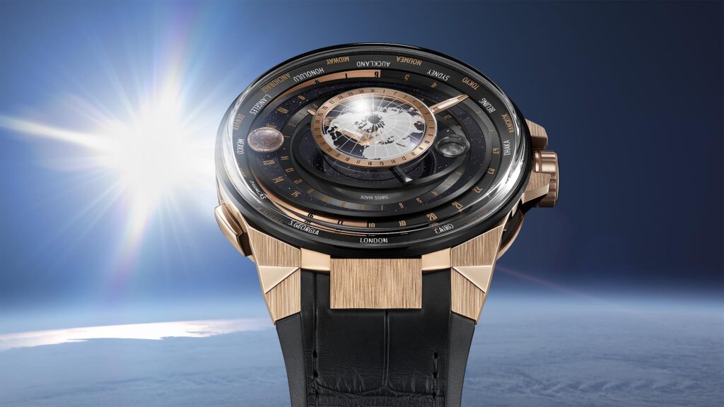 Reloj Ulysse Nardin Blast Moonstruck en oro rosa con esfera de aventurina y complicación astronómica