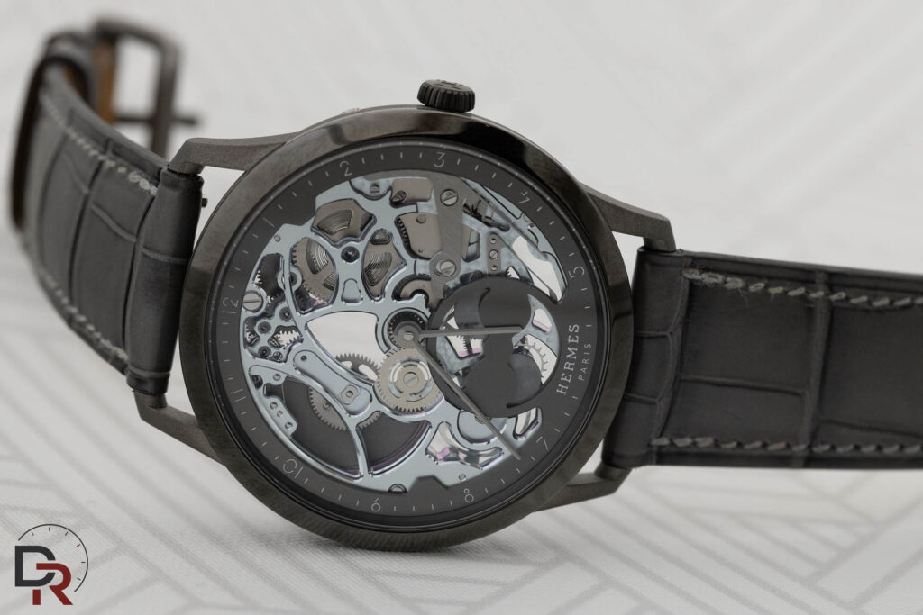 Slim d'Hermès Squelette Lune en titanio tratado