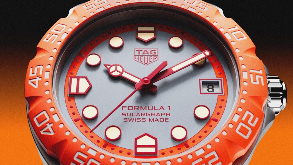 TAG Heuer Formula 1 Solargraph 38 mm en versión con brazalete de acero arenado
