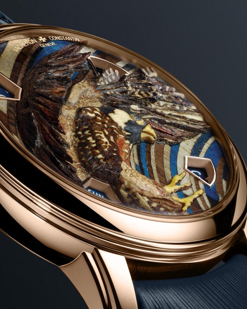 Vacheron Constantin Métiers d’Art Tribute to the Animal Kingdom Halcon detalle