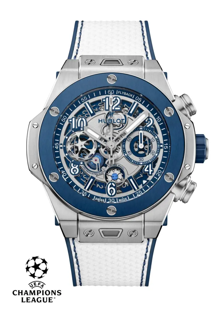 Hublot Big Bang Reloaded UEFA Champions League Titanium Ceramic frontal