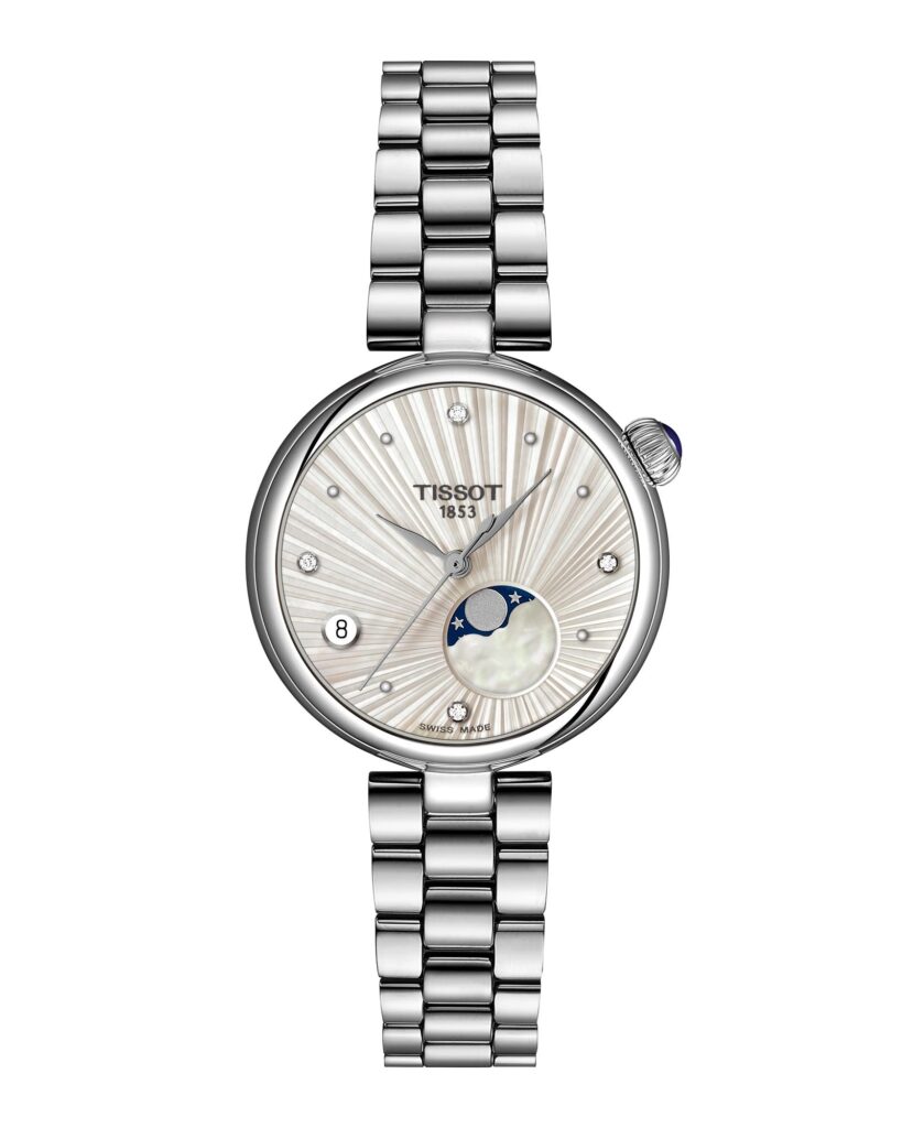 Tissot Désir Moonphase esfera plateada T152.223.11.036.00