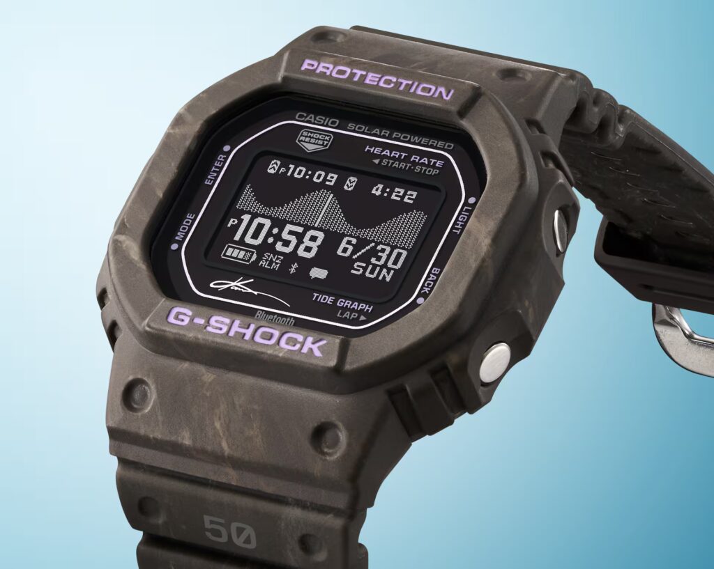 Reloj G-SHOCK G-LIDE GBX-H5600KI-5 edición especial Kanoa Igarashi con resina biológica
