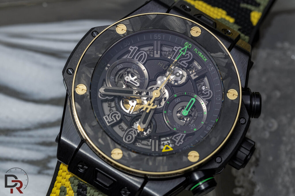 Hublot Big Bang Reloaded Usain Bolt edicion especial ceramica negra
