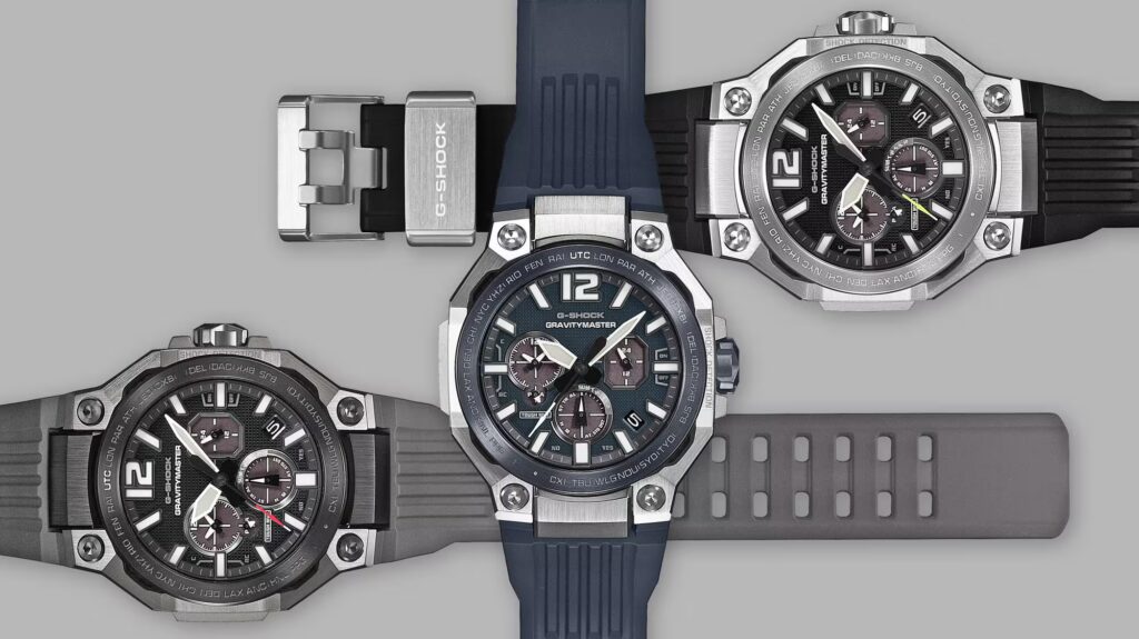 Vista frontal completa del G-SHOCK GRAVITYMASTER GWR-B3000