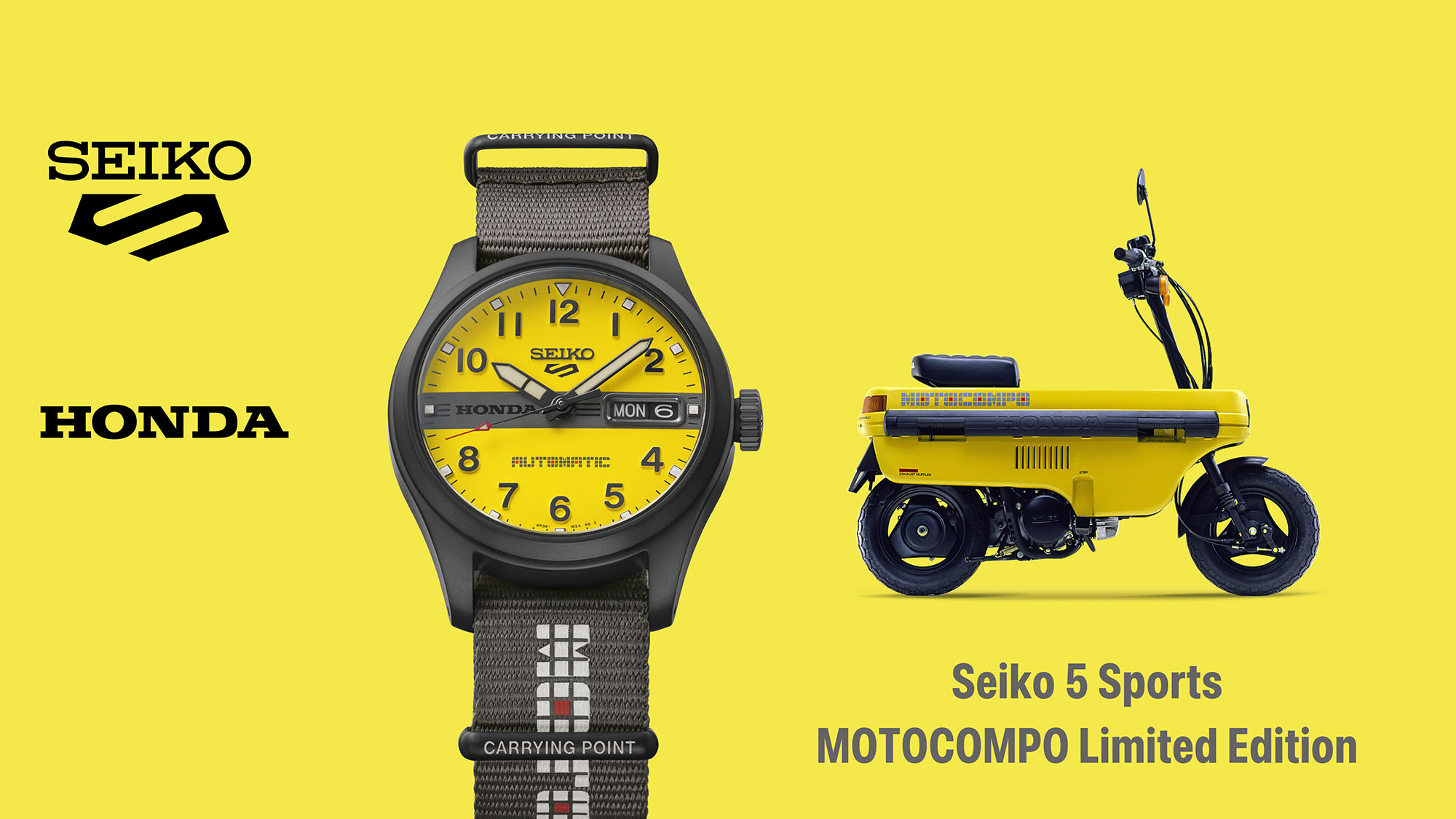 Seiko 5 Sports HDB010 Honda Motocompo Limited Edition Review