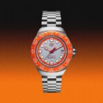Reloj TAG Heuer Formula 1 Solargraph 38 mm edición limitada Zandvoort con brazalete de acero y bisel naranja