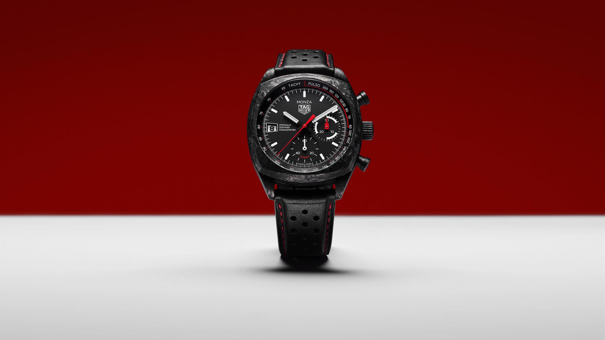 TAG Heuer Monza Flyback 50th Anniversary: Forged Carbon Limited