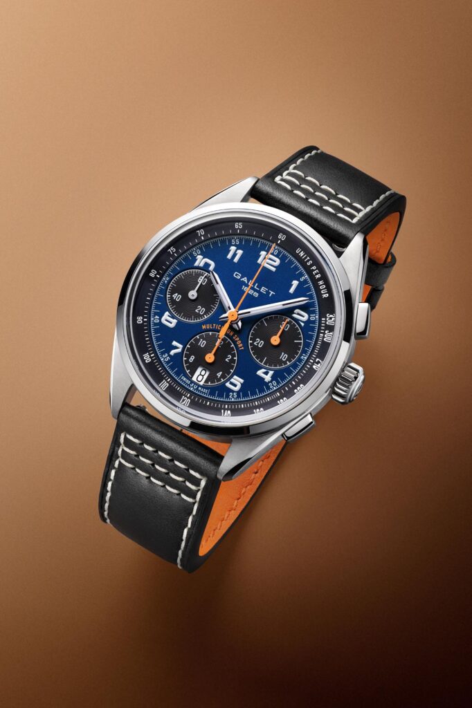 Gallet renace en su 200.º aniversario Multichron Sport Chronograph 41 azul