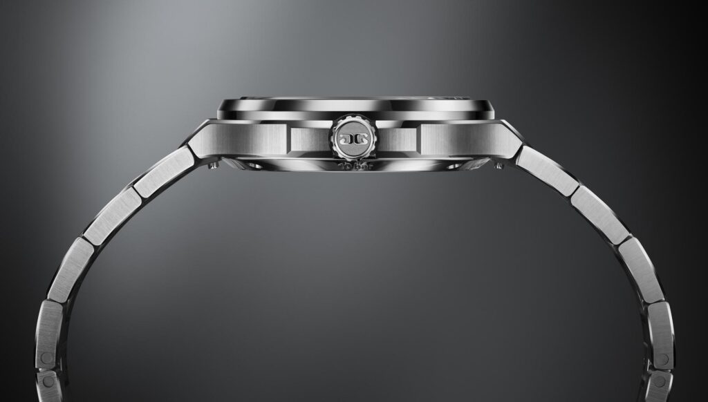 Glashütte Original «70s» case side view