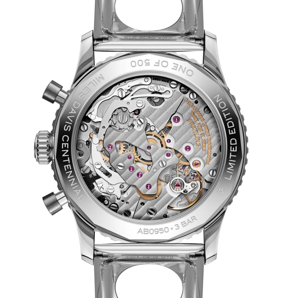 Breitling Navitimer B09 Chronograph 41 Tribute to Miles Davis trasera