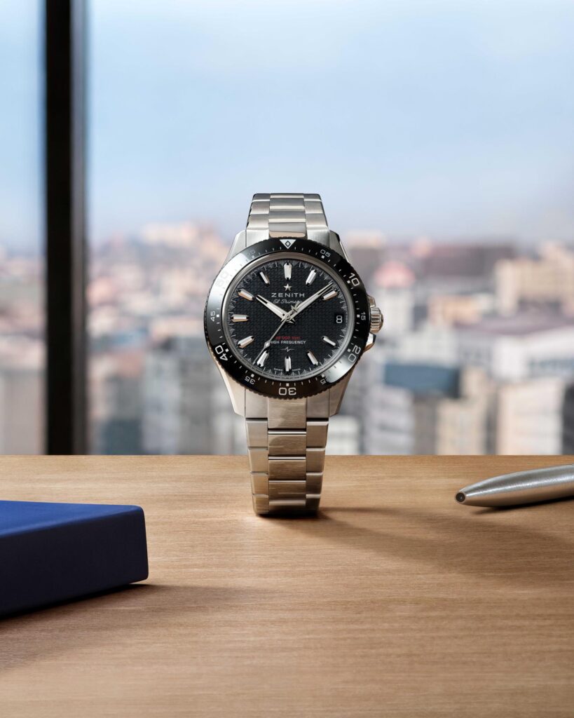 ZENITH Chronomaster Solo Sport black dial with date