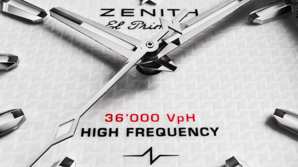 ZENITH Chronomaster Solo Sport dial detail