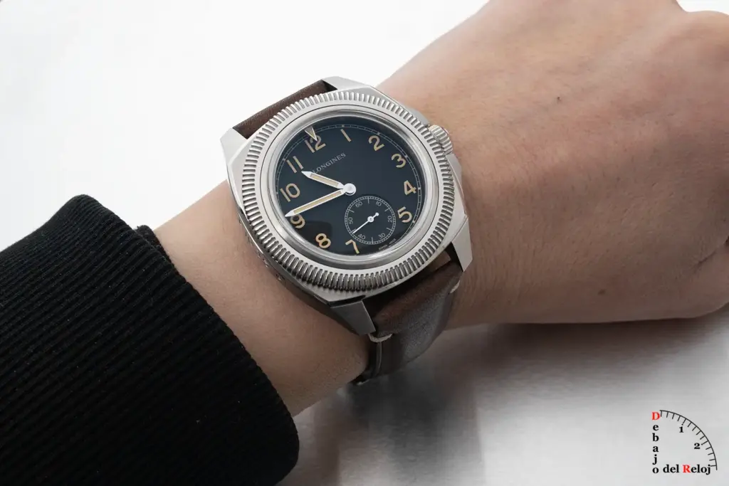 Longines Pilot Majetek on wrist 1
