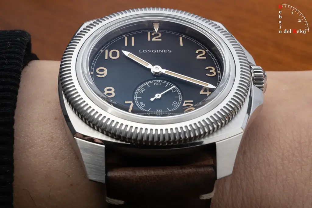 Longines Pilot Majetek on wrist 2